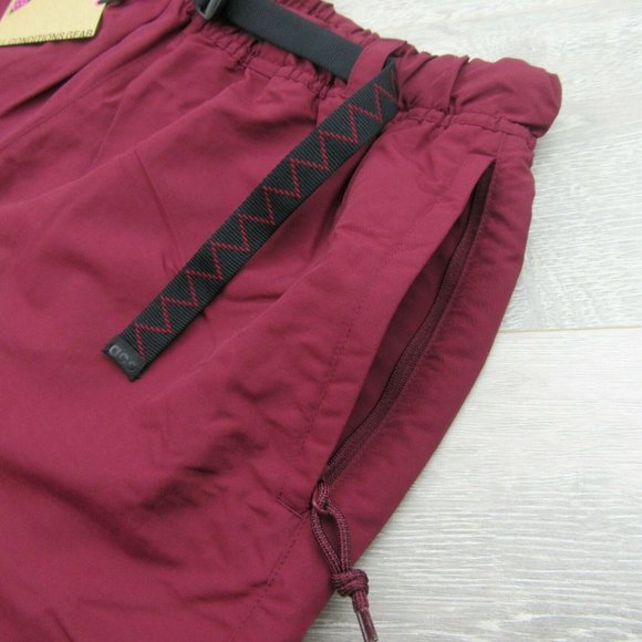 Nike ACG Woven Shorts Maroon Belted Size XL - Picture 4 of 9